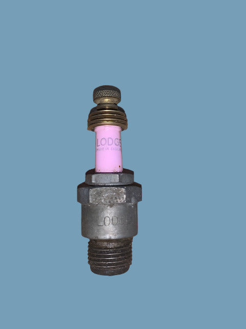 LODGE, MODEL H-1, SPARK PLUG, USED, MOTORCYCLE, 1935