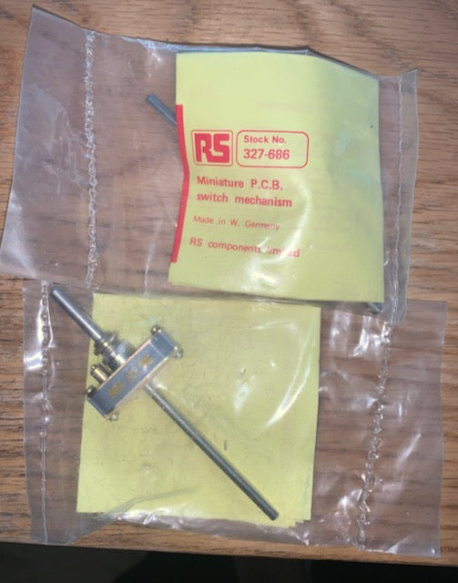 Radiospares, RS, SP12T, 12 Position, Rotary Switch, Wafer Mechanism, 327-686, Elektro Bauelemente Gmbh