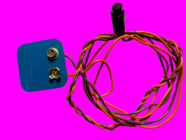 Battery lead with EM two pin gold plated plug,