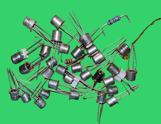 BC107, SGS Thompson, Bipolar, BJT, Single Transistor, General Purpose Amplifiers/Switches, NPN, 25 V, 200 mA, 600 mW