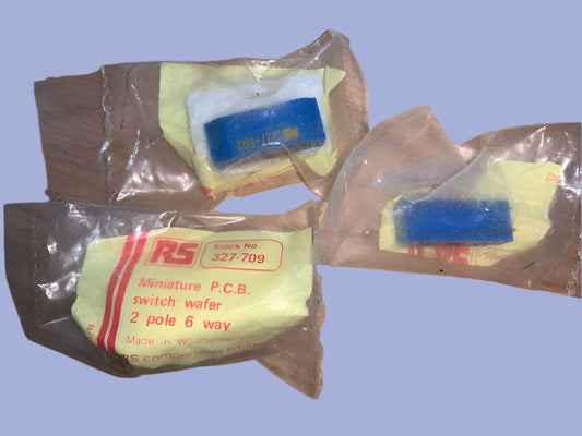 Radiospares, RS, SP12T, 12 Position, 1 Pole, Rotary Switch, Wafer, Elektro Bauelemente Gmbh, 12 Position Rotary Switch, 200 mA @ 115 V, RS 327-692