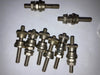 SET OF 6X, DAVIS & TIMMINS, BINDING POSTS NICKEL PLATED,  11mm HEAD DIA,  8mm KNURL HEIGHT, 12mm PILLAR  HEIGHT,  38mm STUD LENGTH,