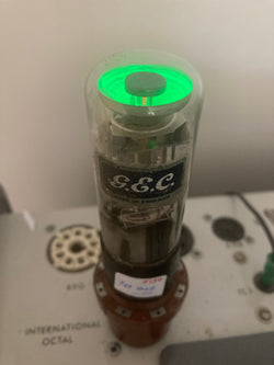 Y61, GEC, MAGIC EYE, STRAIGHT SIDED ENVELOPE, BBC VALVE STORES, 63ME, 6H5, 6M1, 6U5G, CV1103, VFT6, Y63, TESTED BRIGHT DISPLAY,