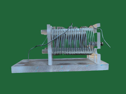 DENCO, POLYSTYRENE FORMER COIL, 14uH, 2 ins DIA.,  SIMILAR TO THOSE USED IN KW E- ZEE MATCH,