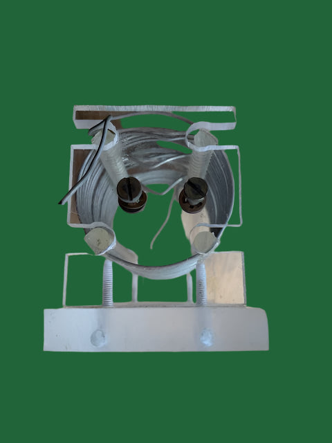 DENCO, POLYSTYRENE FORMER COIL, 14uH, 2 ins DIA.,  SIMILAR TO THOSE USED IN KW E- ZEE MATCH,
