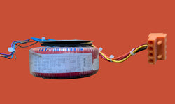 FARNELL BRANDED, AVEL LINDBERG, AL, TOROIDAL TRANSFORMER, D4011, 120/240VAC PRI, 12 + 12V SEC, 60VA, EX EQUIPT