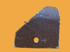 EMI, cast aluminium, 3.25ins dia, 2.6ins aperture, moving coil meter desk mount,  brown crackle finish