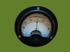 3.25ins dia.,  2.5 ins mounting aperture, Moving Coil Meter, Weston,  Centre Zero, Scaled 400-0-400uA DC,