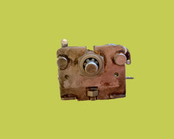 SILVER PLATED, EX MIL EQUIPT,  TUNING GANG, VARIABLE CAPACITOR, 50pF