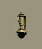 SPECIAL DUTY, SIGNAL LAMP,  RED OPAQUE GLASS LENS, NICKEL PLATED BODY 10mm DIA.,