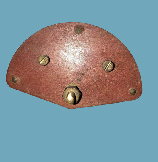 80pF, Air Dielectric Variable Capacitor,Brass Mounts, Aluminium Vaned,  Tufnol End Cheeks