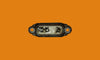 CINCH JONES, SOCKET, CERAMIC, LINEAR THREE FEMALE PIN SOCKET, CHASSIS MOUNT, EX EQUIPT