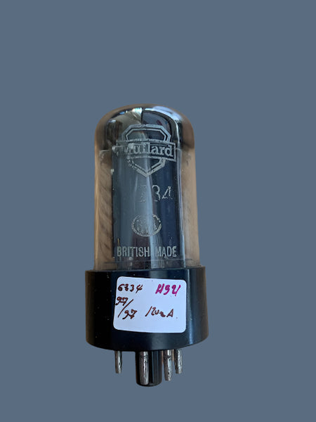 GZ34, Mullard, Fat Base, f31 B1C, Blackburn 1951 manufacture