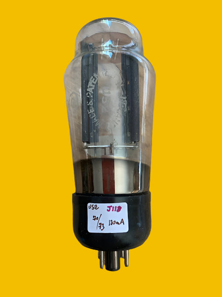 U52, OSRAM, BLACK BASE,  HAMMERSMITH, WARTIME PRODUCTION, VT-244, 5U4G, 5U4
