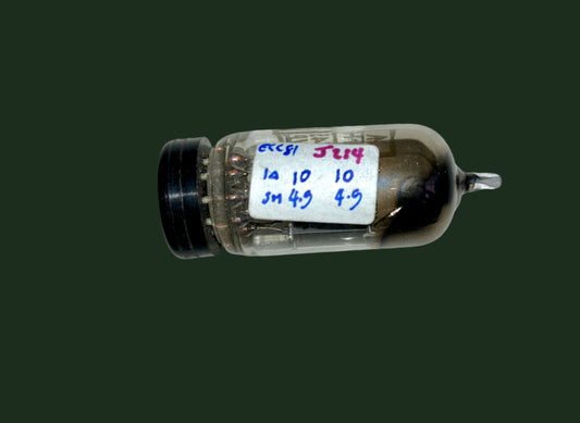 CV455, MULLARD MIL SPEC ECC81,  AUGUST 1952 PHILIPS EINDHOVEN MANUFACTURE