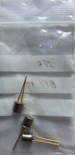 PACK OF 3X, BFY19, CV7447, STC, NPN, SILICON PLANAR TRANSISTOR, TO18