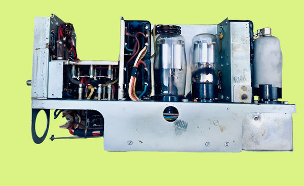 WW2, Army, Military Radio, Wireless Set 46, WS46, Chassis, No coil pack, c/w most valves except ARP12