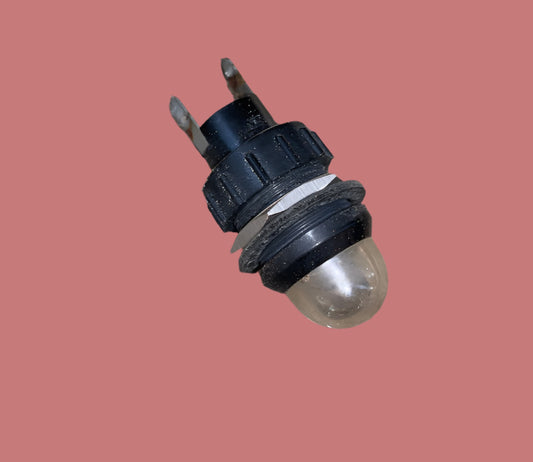 ARCOLECTRIC, SL88, BLACK BEZEL, CLEAR LENS, 20mm DIA SIGNAL LAMP, EX EQUIPT