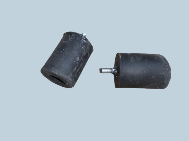 2X, LARGE RUBBER FEET, 4BA SCREW CAN BE CHANGED, 22mm DIA.  30mm HIGH