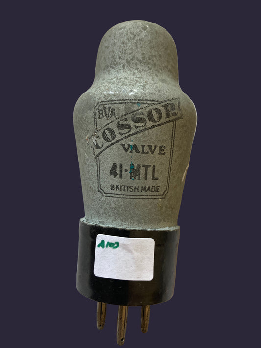 41MTL, COSSOR,  TRIODE, 41-MTL,  CV1037,  VR117, CV1177