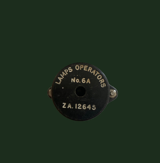 Lamps Operator, No 6A, ZA12645, WS19, WS22, R!09,  R308