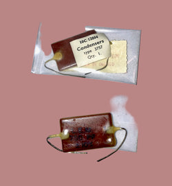 TCC, AIR MINISTRY, MICA CAPACITOR, TYPE 3757, 10C/12084, 750 pF,