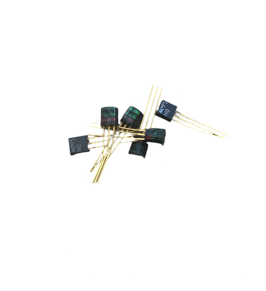Motorola, MPSH10, VHF Transistor, TO-92 Silicon, Gold Leads, NPN, Pack of 6x
