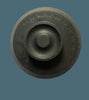ORMOND STYLE,  BLACK BAKELITE KNOB, 80mm DIA, 4.5 mm SHAFT, SCALED 0 - 100, 1928