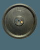 ORMOND STYLE,  BLACK BAKELITE KNOB, 80mm DIA, 4.5 mm SHAFT, SCALED 0 - 100, 1928