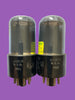6SNGT, RCA, MATCHED PAIR   VT-231  GREY GLASS, FAT BASE, SMALL LOGO,  SAME DATE CODE, H6E, MAY 1946 PRODUCTION, 6SN7
