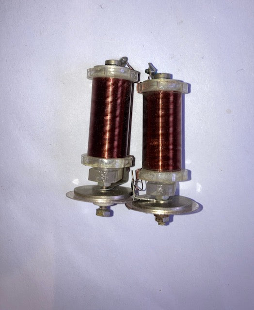 2X MOUNTED INDUCTORS, VERTICAL MOUNt, 14 X 36mm, 30uH
