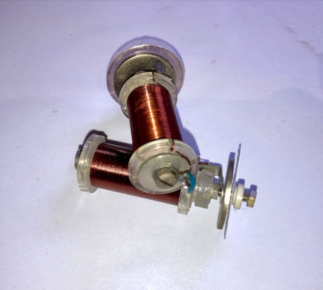 2X MOUNTED INDUCTORS, VERTICAL MOUNT, 14 X 36mm, 30uH