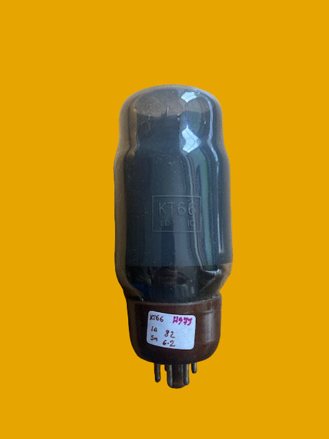 KT66, GEC, BROWN BASE, GREY GLASS , HAMMERSMITH PRODUCTION, APRIL 1955,