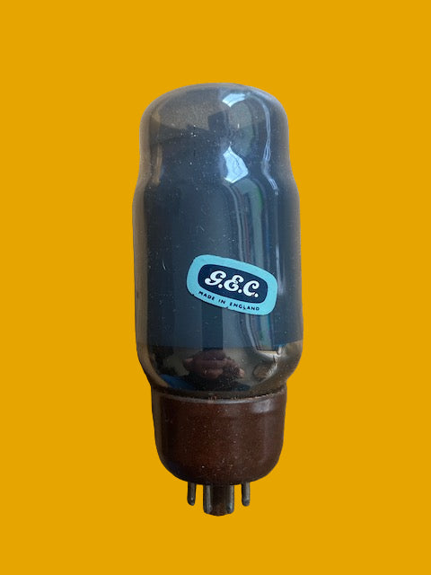 KT66, GEC, BROWN BASE, GREY GLASS , HAMMERSMITH PRODUCTION, APRIL 1955,