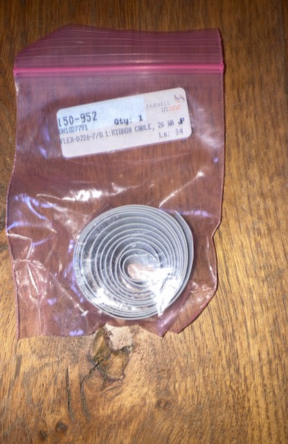 FLEX-B226-7/0.1, 26-conductor bonded Flat Ribbon Cable, rolling, NOS, Farnell, 150-952, DW1027791