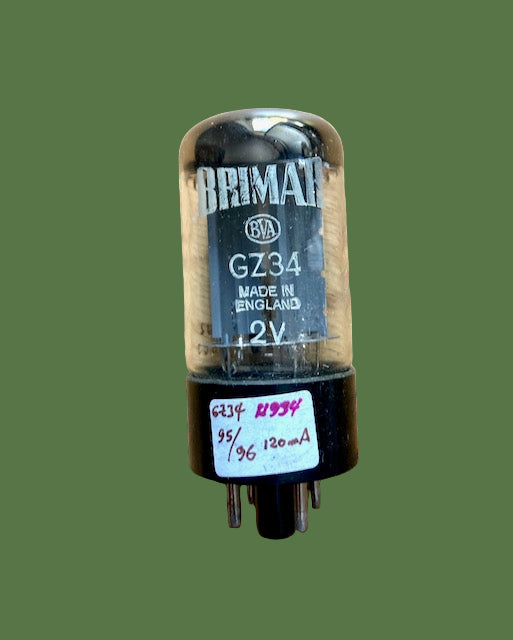 GZ34, Brimar, Fat Base, Blackburn 1964 manufacture