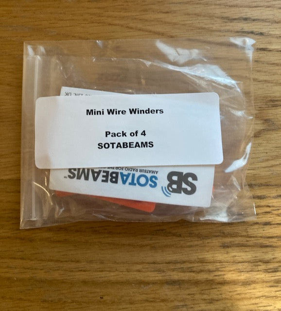 Sotabeams, SOTA,Mini Wire Winders, Pack of 4x, MWW-100