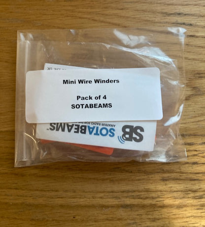 Sotabeams, SOTA,Mini Wire Winders, Pack of 4x, MWW-100