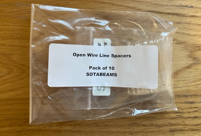 Sotabeams, SOTA, SB, Open Wire Line Spacers 50mm, Pack of 5, SPC-050
