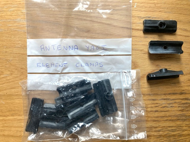 Yagi Element Clips,40mm x 14mm, Pack of 12x,  NOS 