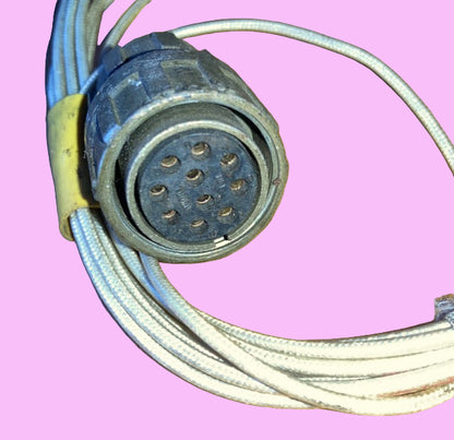 TURN LT SW BOARD, WIRING LOOM, FIBREGLASS INS WIRE, 10 WAY THORN 18-1 PLUG, TO RISTS FV, RING AND LUCAR CONNECTORS, AFV, FV,