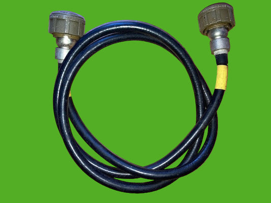 LARKSPUR, CABLE 5FT, Pattern 104,  Plessey, Mk 4,  12 Way, Socket, Free, Straight, To, 12 way, Plug, Free, Straight, Male Pins,  Aluminium Mk IV, 