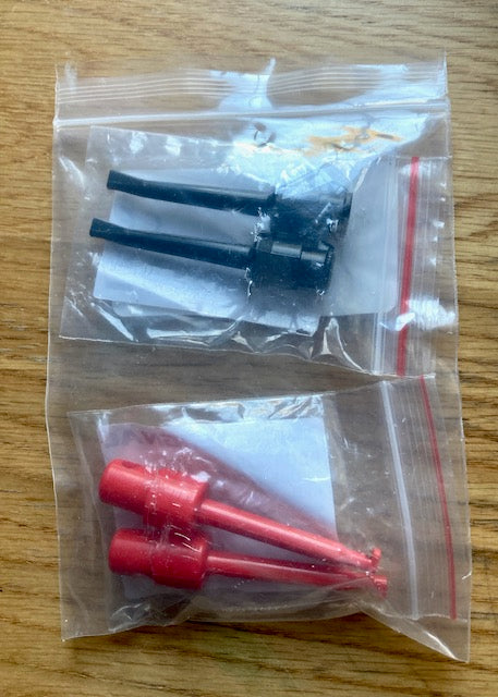 Pro-signal, CPC,  IC Test Probe Clip, 1X Red, 1X Black = Pack of 2,  PSG03229, PSG03230