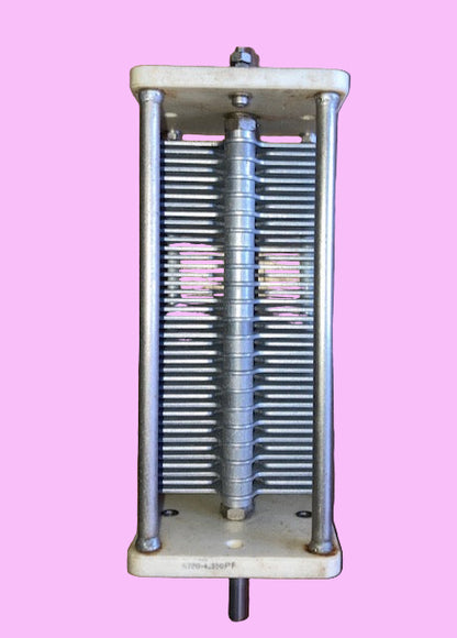 350pF 4KV ,Air Varaible Capacitor ,5720/4,Jackson Brothers ,HM50, TX5