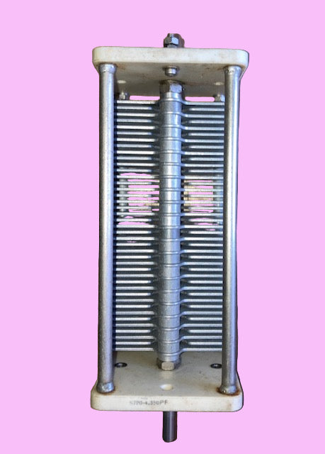 350pF 4KV ,Air Varaible Capacitor ,5720/4,Jackson Brothers ,HM50, TX5