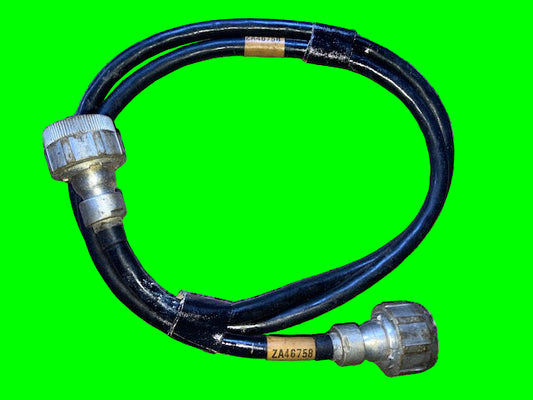 ZA46758 MILITARY LEAD, CLANSMAN, APPROX 100MM LENGTH, STRAIGHT, 12 PIN FEMALE TO STRAIGHT, 12 PIN MALE&nbsp;&nbsp;