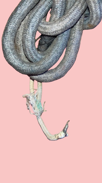 MILITARY  HEADPHONE , WIRE LOOP TERMINATIONS, WOVEN KHAKI FABRIC COVERED WIRE,