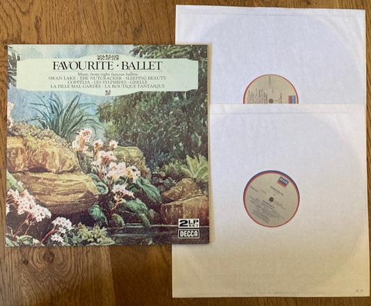 FAVOURITE BALLET, MUSIC FROM EIGHT FAMOUS BALLETS, DECCA, 2 LP SET, DPA 515-6,VINYL, LP, VG+/VG+, FREE UK POST 