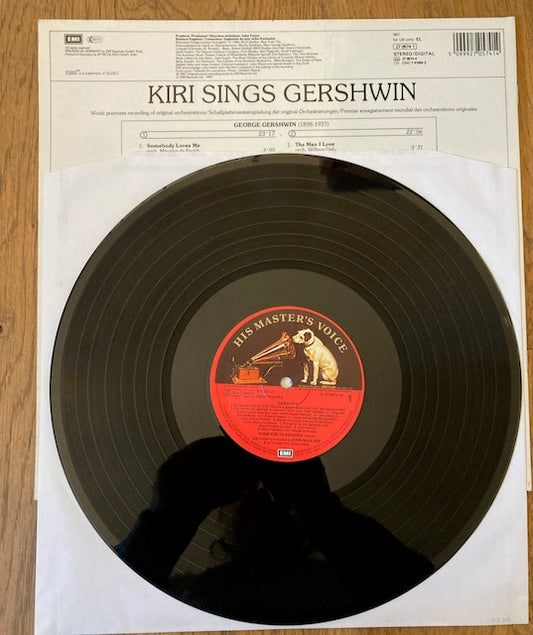 Kiri Te Kanawa Sings George Gershwin, Vinyl Record, LP, Album, 1987, John McGlinn, VG+/VG+, 5099927057414, EMI Digital, FREE UK POST