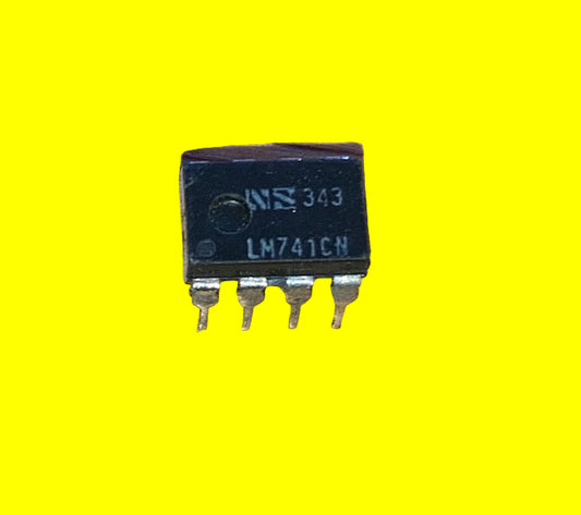 LM741CN, NATIONAL SEMICONDUCTOR, OP-AMP,  NOS, Qty X1 